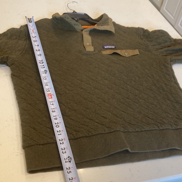 *Great Condition* Patagonia Quilted Pullover - Olive Green - Picture 8 of 8
